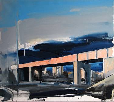 Original Expressionism Landscape Paintings by Robert Bubel
