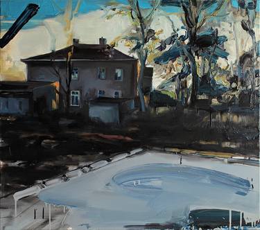Original Expressionism Landscape Paintings by Robert Bubel