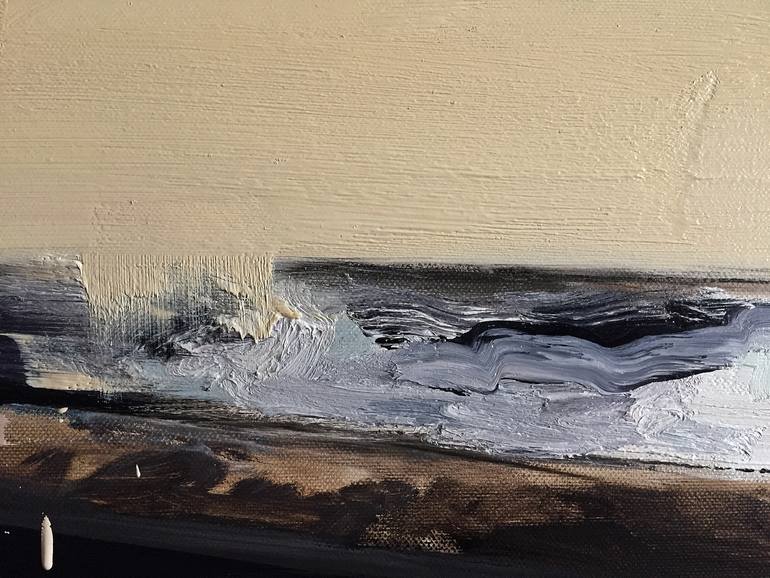 Original Expressionism Outer Space Painting by Robert Bubel