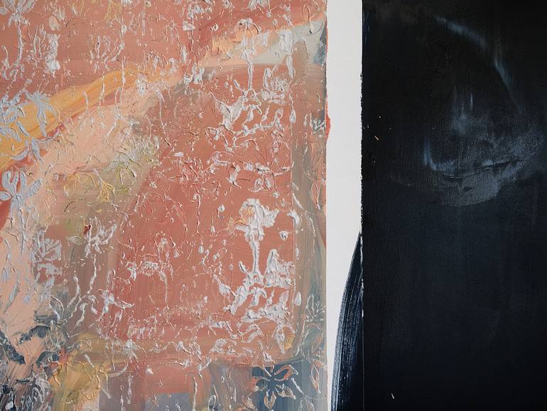 Original Abstract Expressionism Abstract Painting by Robert Bubel