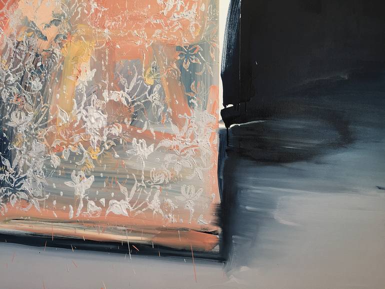 Original Abstract Expressionism Abstract Painting by Robert Bubel