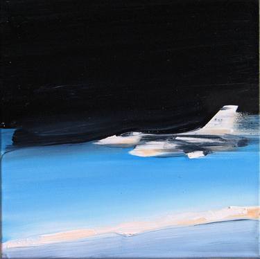 Print of Expressionism Airplane Paintings by Robert Bubel