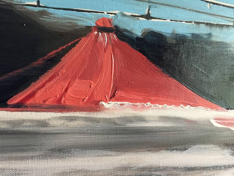 Original Expressionism Landscape Painting by Robert Bubel