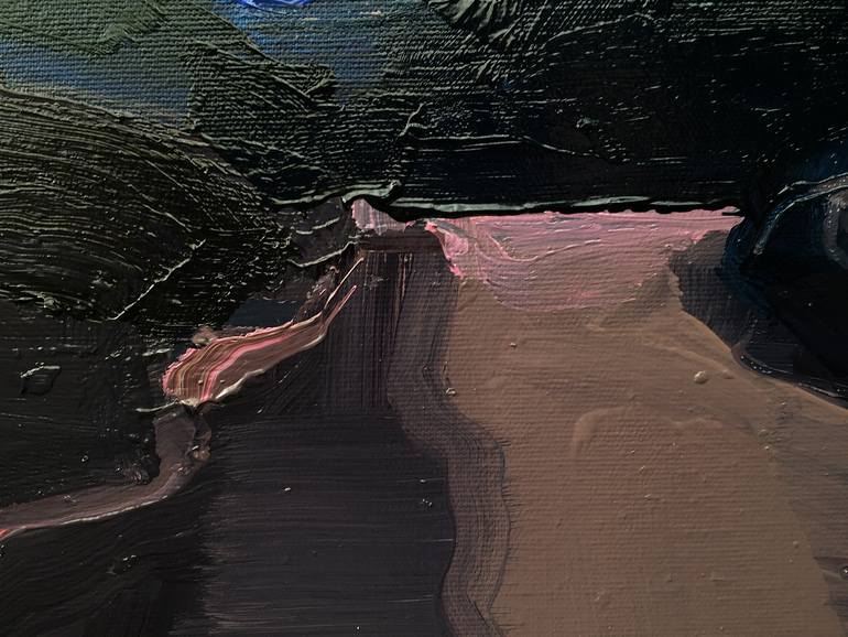Original Expressionism Landscape Painting by Robert Bubel