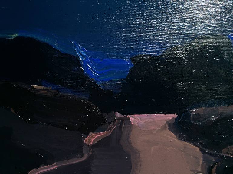 Original Expressionism Landscape Painting by Robert Bubel