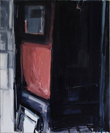 Original Expressionism Interiors Paintings by Robert Bubel