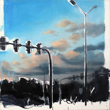 Original Expressionism Landscape Paintings by Robert Bubel