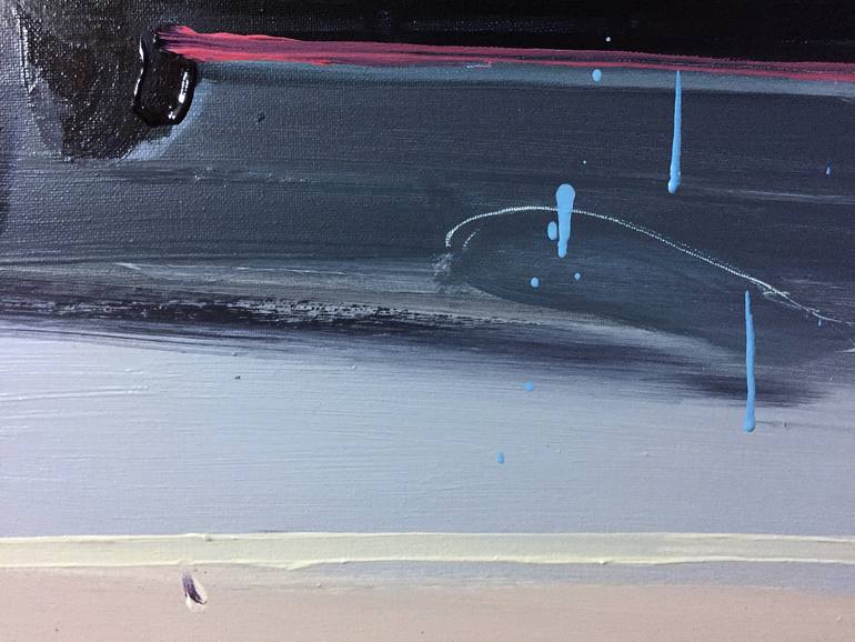 Original Abstract Expressionism Abstract Painting by Robert Bubel