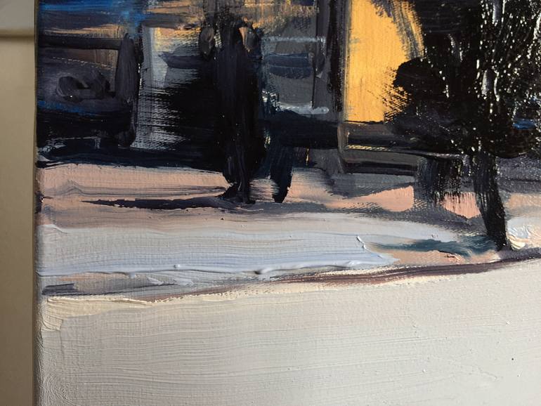 Original Expressionism Landscape Painting by Robert Bubel