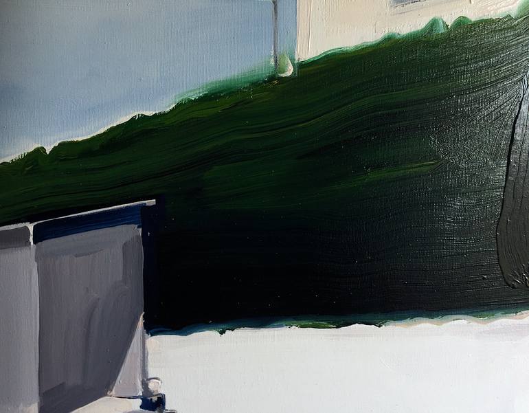 Original Expressionism Outer Space Painting by Robert Bubel