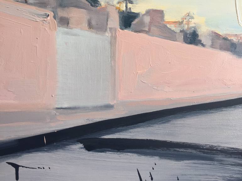 Original Expressionism Outer Space Painting by Robert Bubel