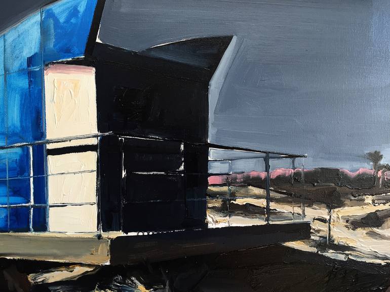 Original Expressionism Landscape Painting by Robert Bubel