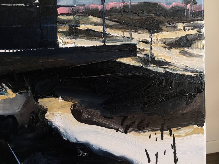 Original Expressionism Landscape Painting by Robert Bubel