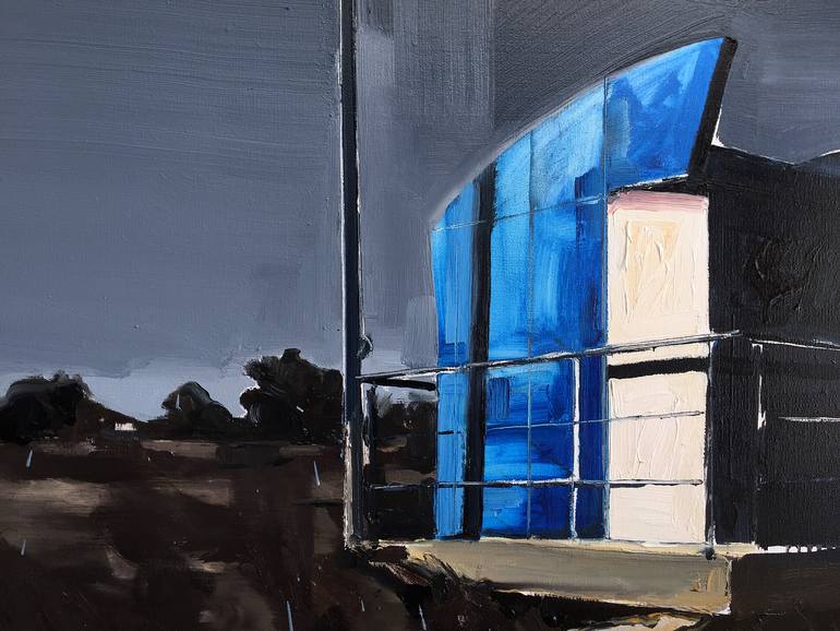 Original Expressionism Landscape Painting by Robert Bubel