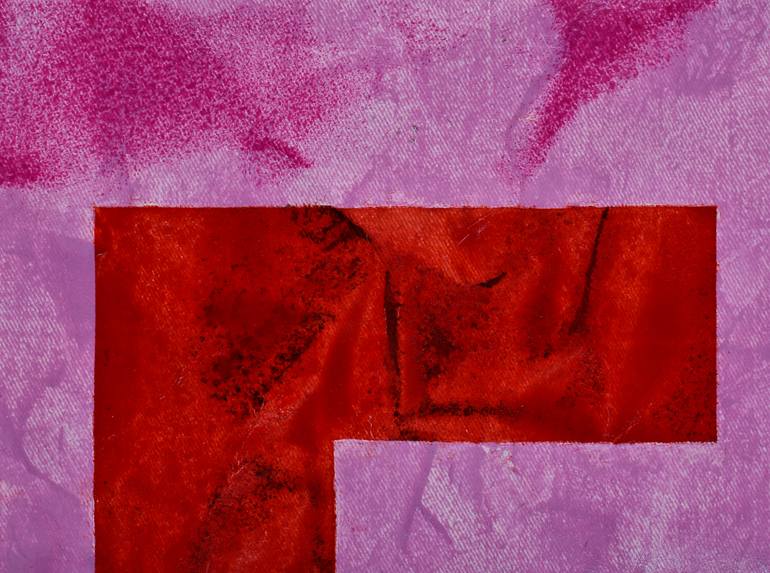 Original Abstract Erotic Painting by Louis Atelouis