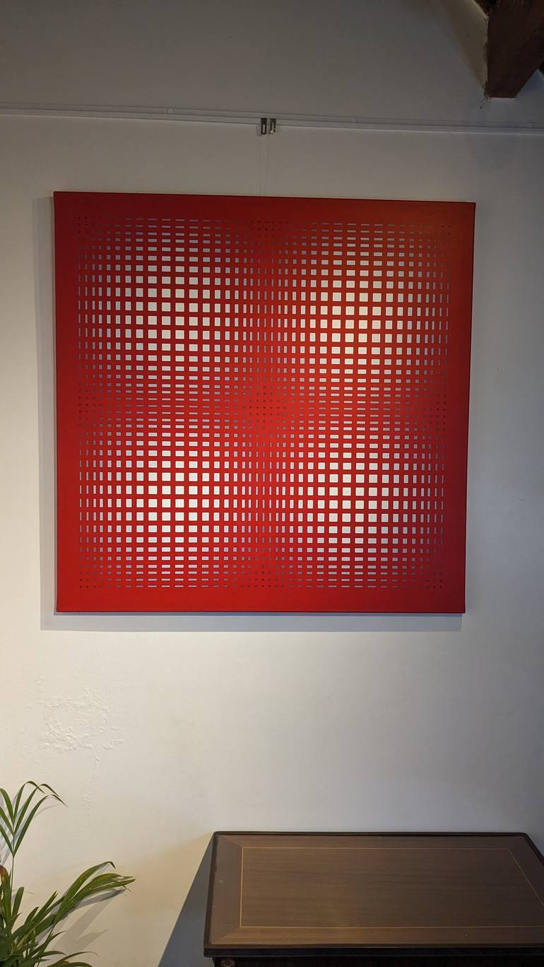 Original Geometric Painting by Alberto Gonzalez Vivo