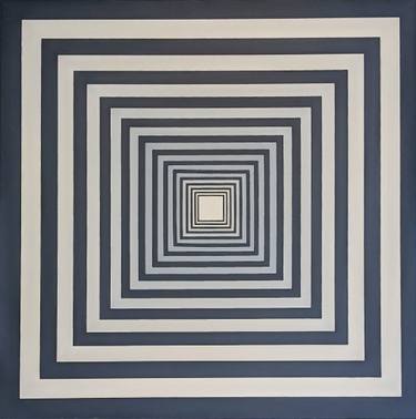 Original Geometric Abstract Painting by Alberto Gonzalez Vivo