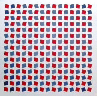 Original Abstract Geometric Paintings by Alberto Gonzalez Vivo