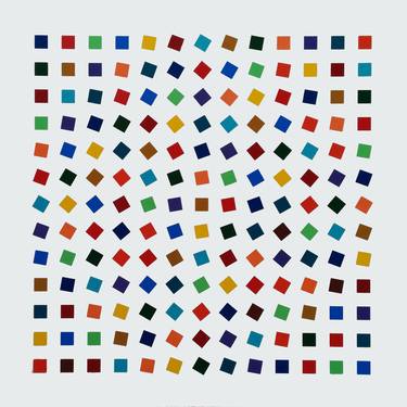 Original Abstract Geometric Paintings by Alberto Gonzalez Vivo