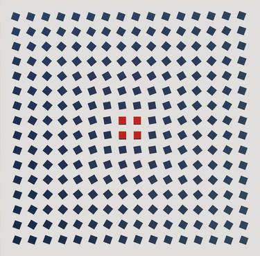 Original Abstract Geometric Paintings by Alberto Gonzalez Vivo