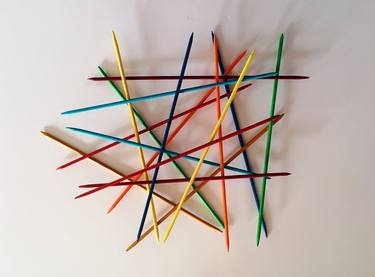 Original Abstract Geometric Sculpture by Alberto Gonzalez Vivo