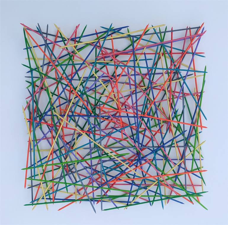 Cuadrados en colores Sculpture by Alberto Gonzalez Vivo | Saatchi Art