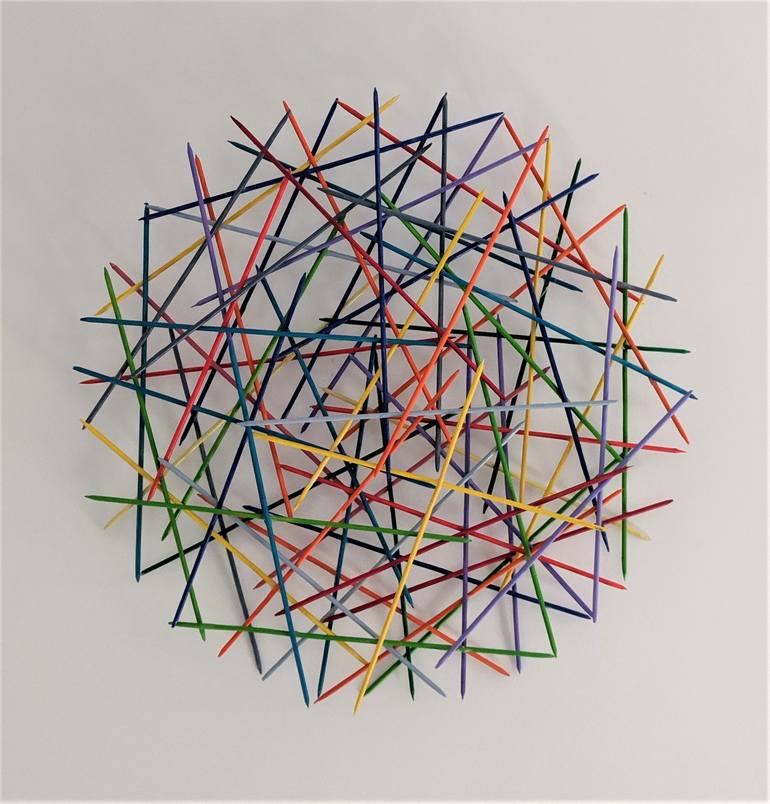 Original Geometric Sculpture by Alberto Gonzalez Vivo