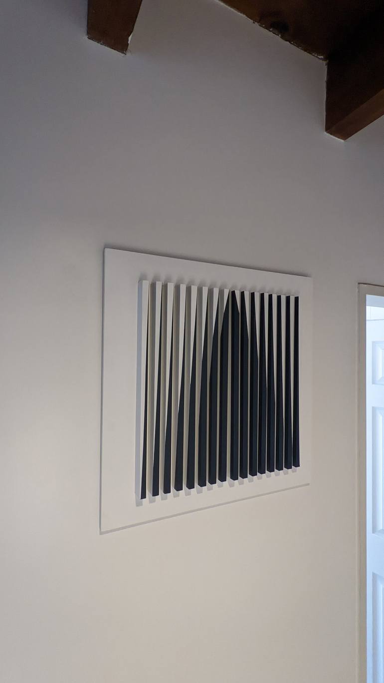 Original Minimalism Geometric Sculpture by Alberto Gonzalez Vivo