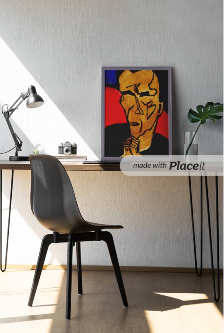 Original Abstract Expressionism Abstract Painting by Jahid Akhtar Gazi