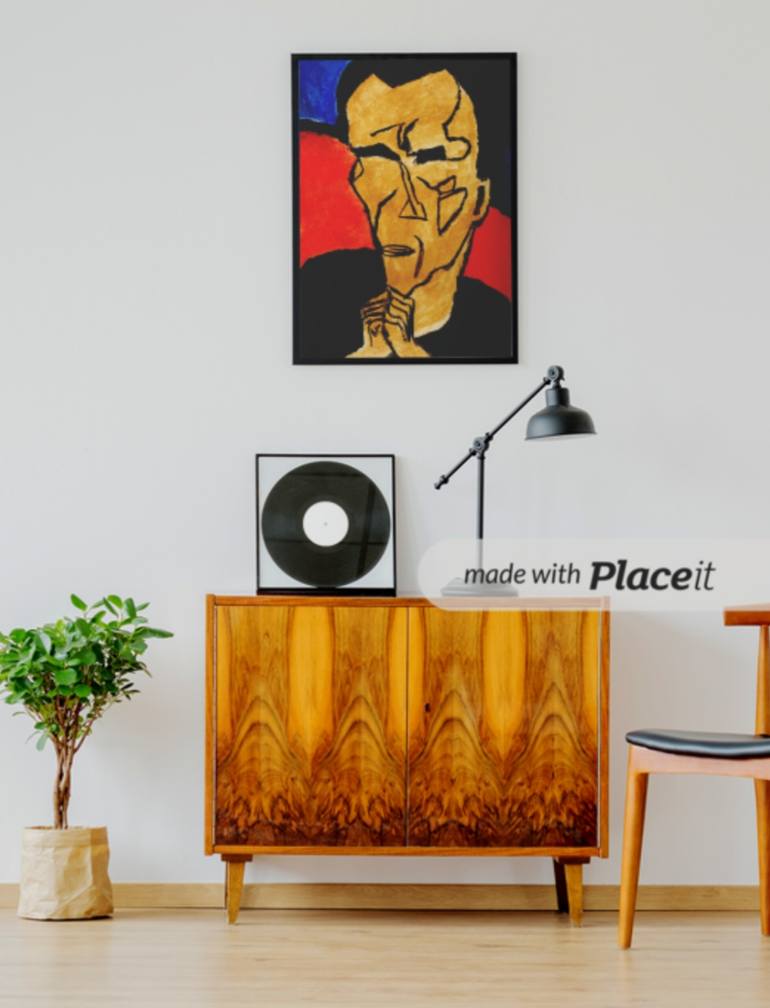 Original Abstract Expressionism Abstract Painting by Jahid Akhtar Gazi