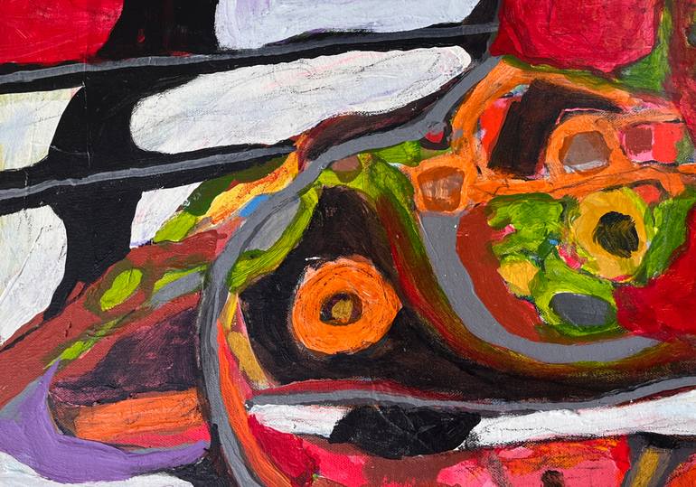 Original Contemporary Abstract Painting by Jeffrey Davies Bricker
