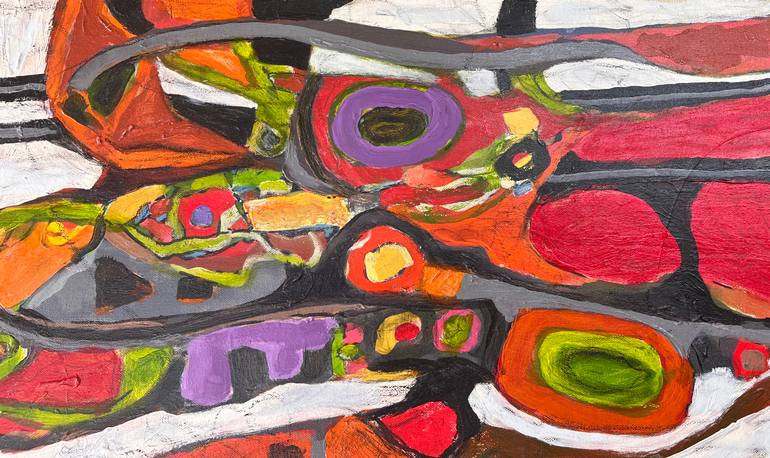 Original Contemporary Abstract Painting by Jeffrey Davies Bricker