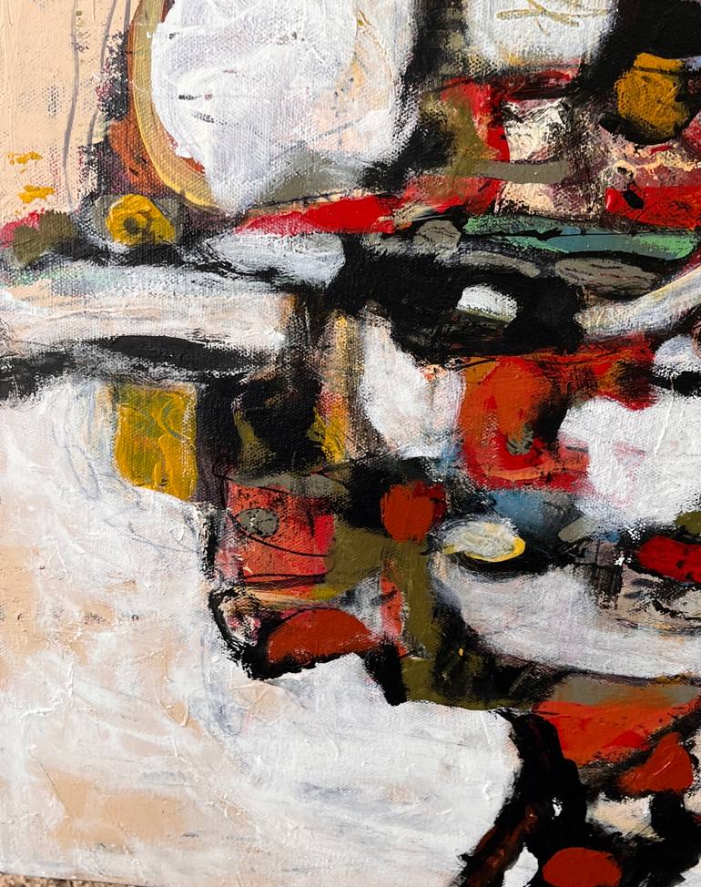 Original Abstract Expressionism Abstract Painting by Jeffrey Davies Bricker