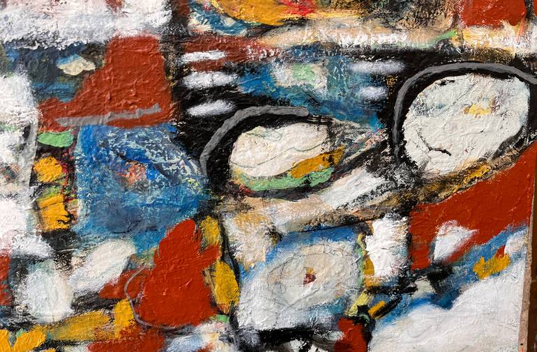 Original Abstract Expressionism Abstract Painting by Jeffrey Davies Bricker