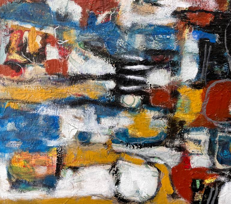Original Abstract Expressionism Abstract Painting by Jeffrey Davies Bricker