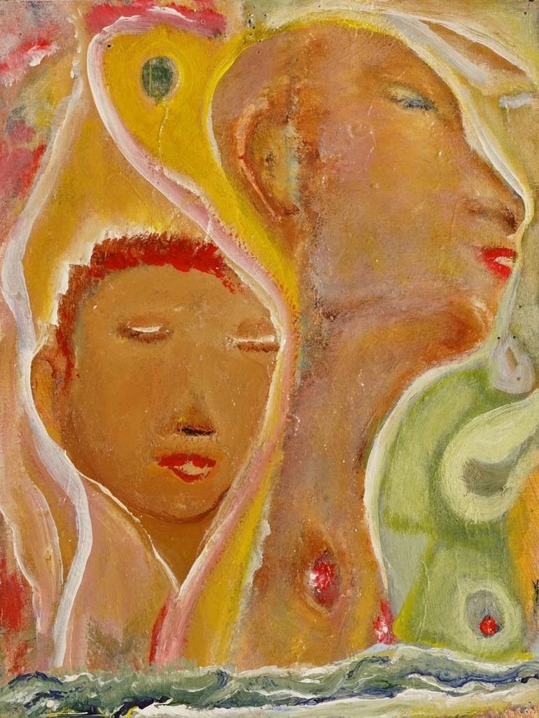 Original Abstract Fantasy Painting by James Woody
