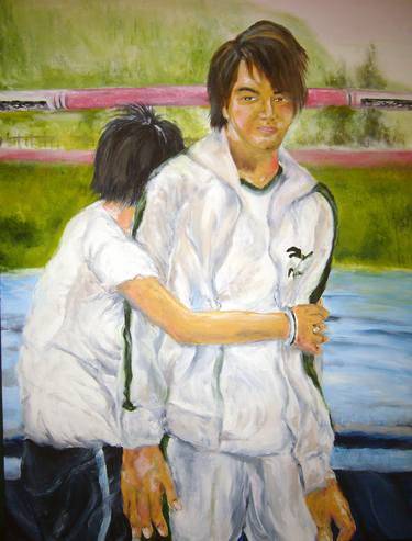 Original Love Painting by Vincent Kwun Leung Lee