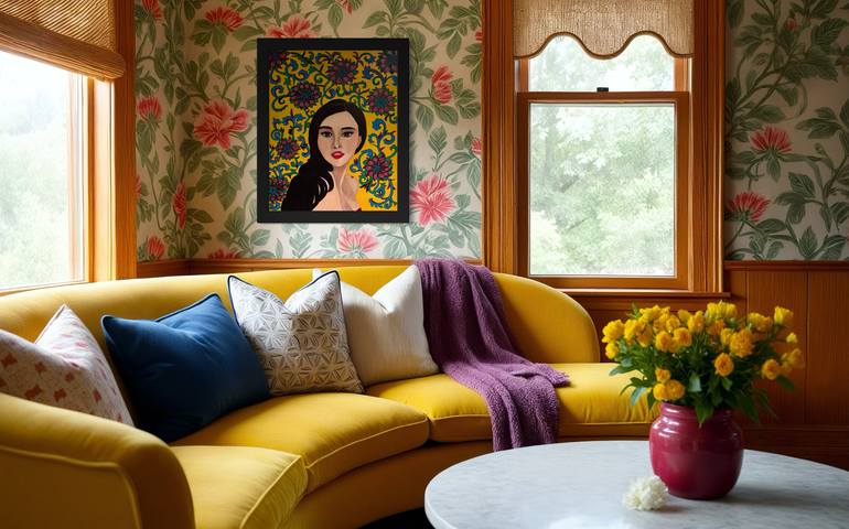 Original Contemporary People Painting by Winnie Thay