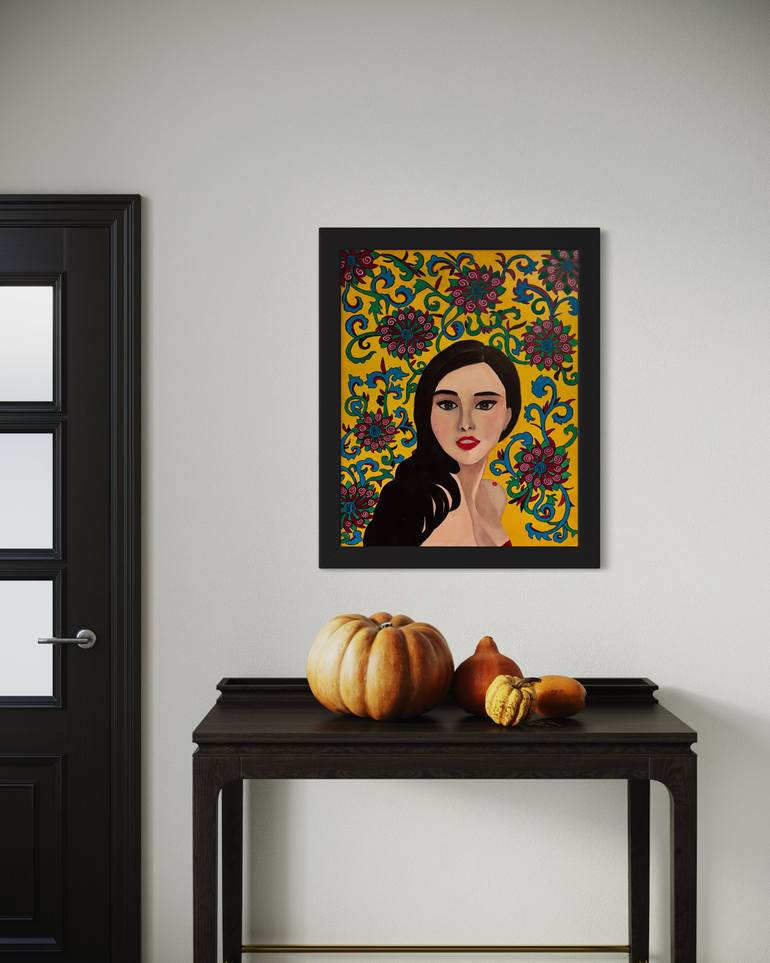 Original Contemporary People Painting by Winnie Thay