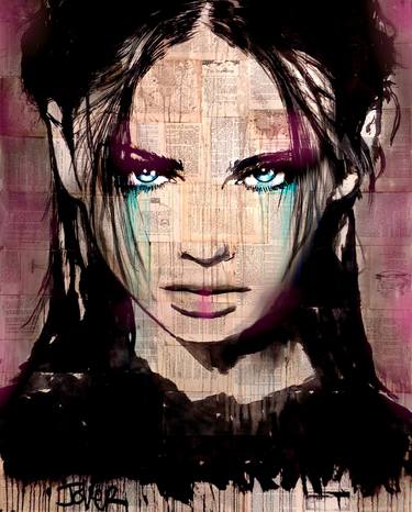 Print of Figurative Women Drawings by LOUI JOVER