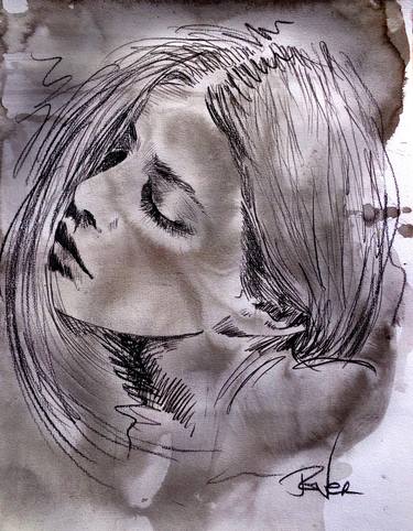 Print of Figurative Women Drawings by LOUI JOVER