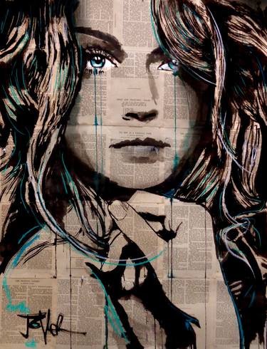 Print of Figurative Women Drawings by LOUI JOVER