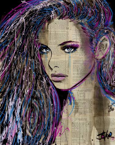 Print of Figurative Women Drawings by LOUI JOVER