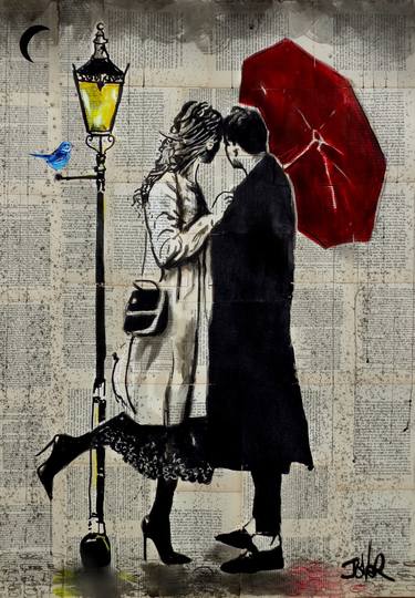 Saatchi Art Artist LOUI JOVER; Drawings, “weather with you” #art