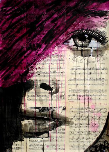 Print of People Drawings by LOUI JOVER