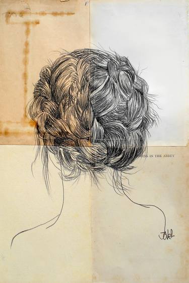 Original Expressionism People Drawings by LOUI JOVER
