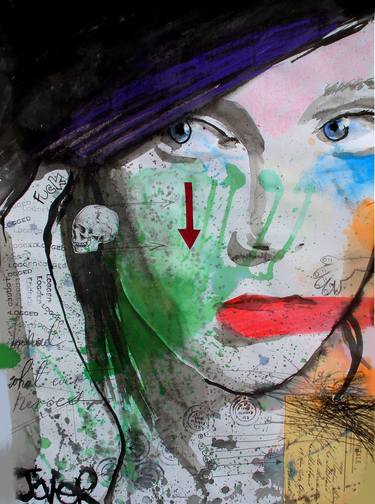 Print of Expressionism People Paintings by LOUI JOVER