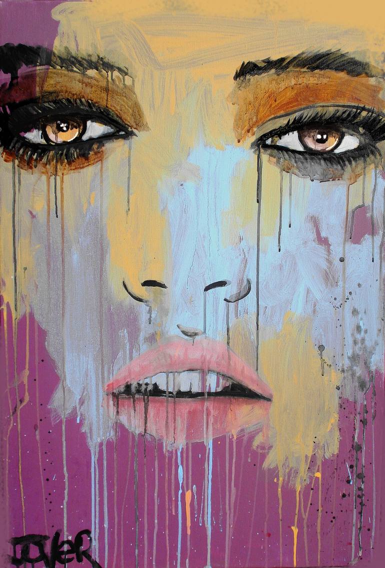 Euphrosyne (canvas) Painting By Loui Jover 