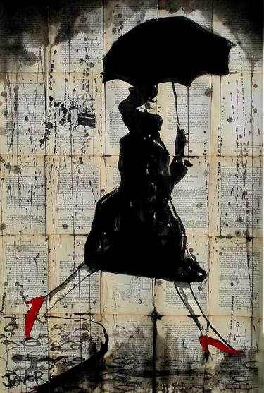 Print of Expressionism People Drawings by LOUI JOVER