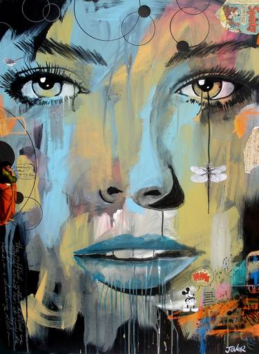 Print of Expressionism People Paintings by LOUI JOVER